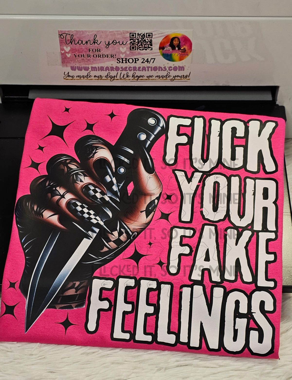 Fuck Your Fake Feelings Tshirt