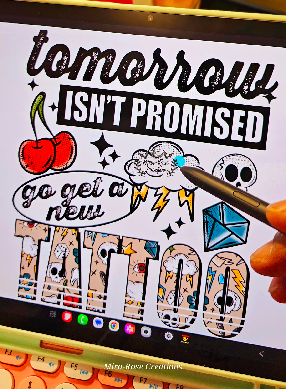 Tomorrow Isn't Promised Go Get A New Tattoo DTF Transfer