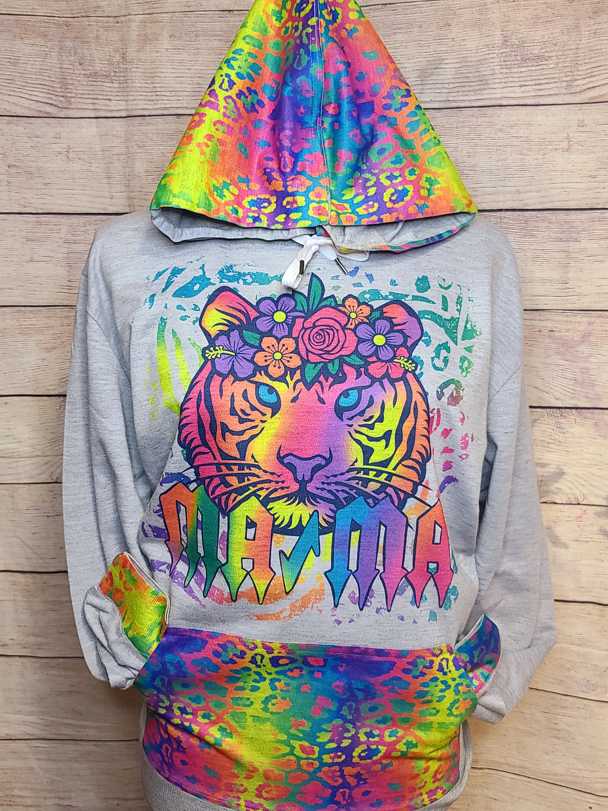 MAMA Neon Hoodie