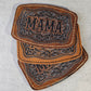 Mama Leather Hat Patch