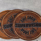 Shit Show Supervisor Circle Leather Hat Patch