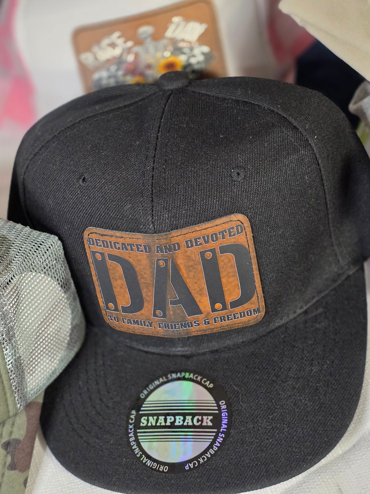 DAD-Dedicated And Devoted To Family Friends And Freedom Hat