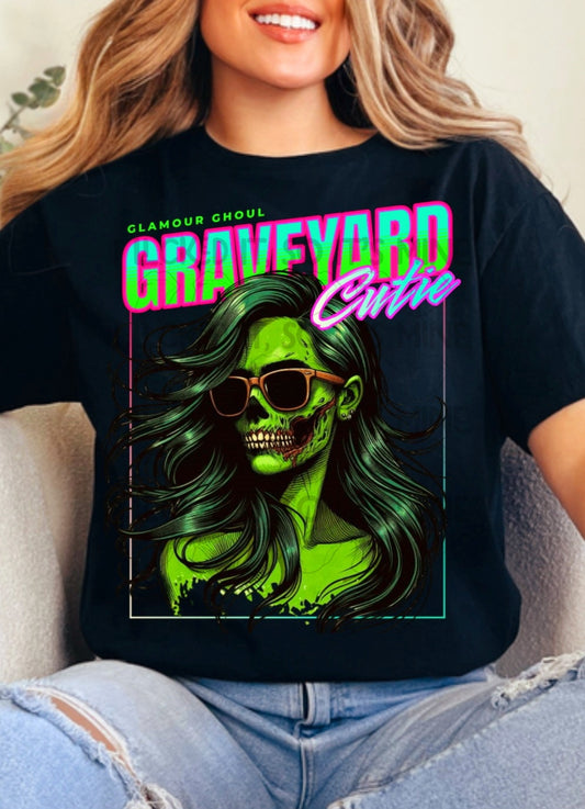 Glamour Ghoul Graveyard Cutie Tee