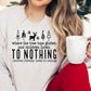 Where The Tree Tops Glisten And Children Listen To Nothing Children  Literally Listen To Nothing (WHITE) RTS