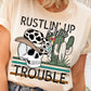 Rustlin' Up Some Trouble Tshirt