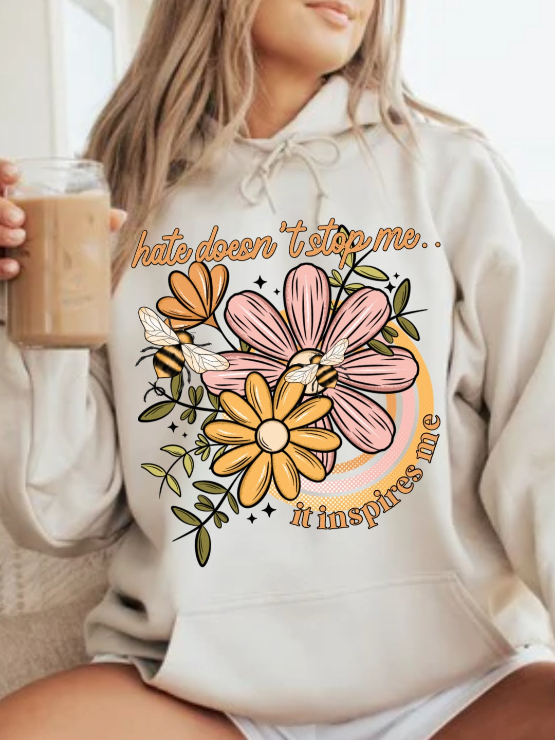 Hate Doesn't Stop Me It Inspires Me Tee