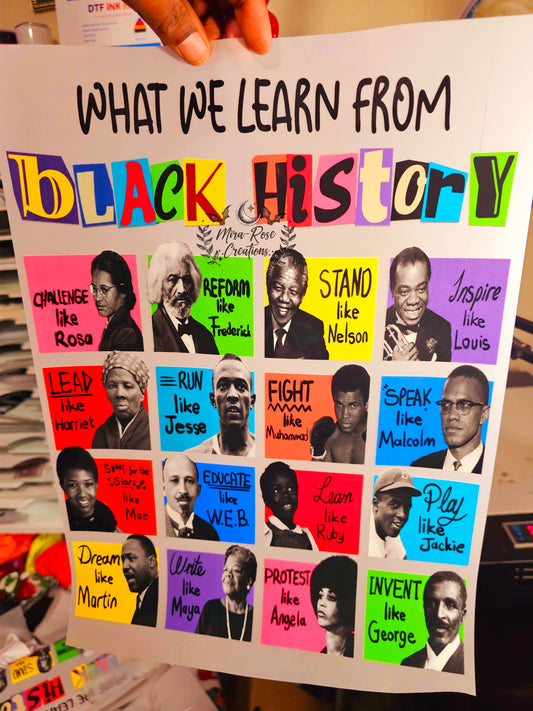 What We Learn From Black History DTF