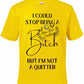 I Could Stop Being A Bitch But Im Not A Quitter Tshirt/Hoodie
